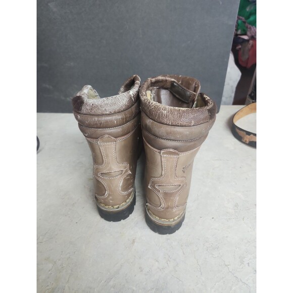 Vintage Vendramini Boots Mens 8 Hiking Mountaineering Leather Made In Italy